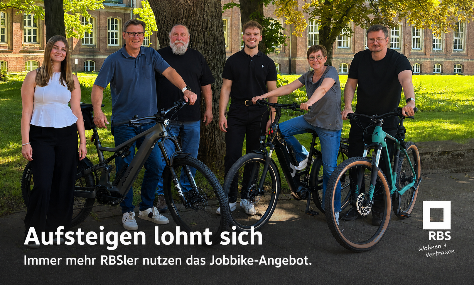 Mit dem Jobbike unterwegs