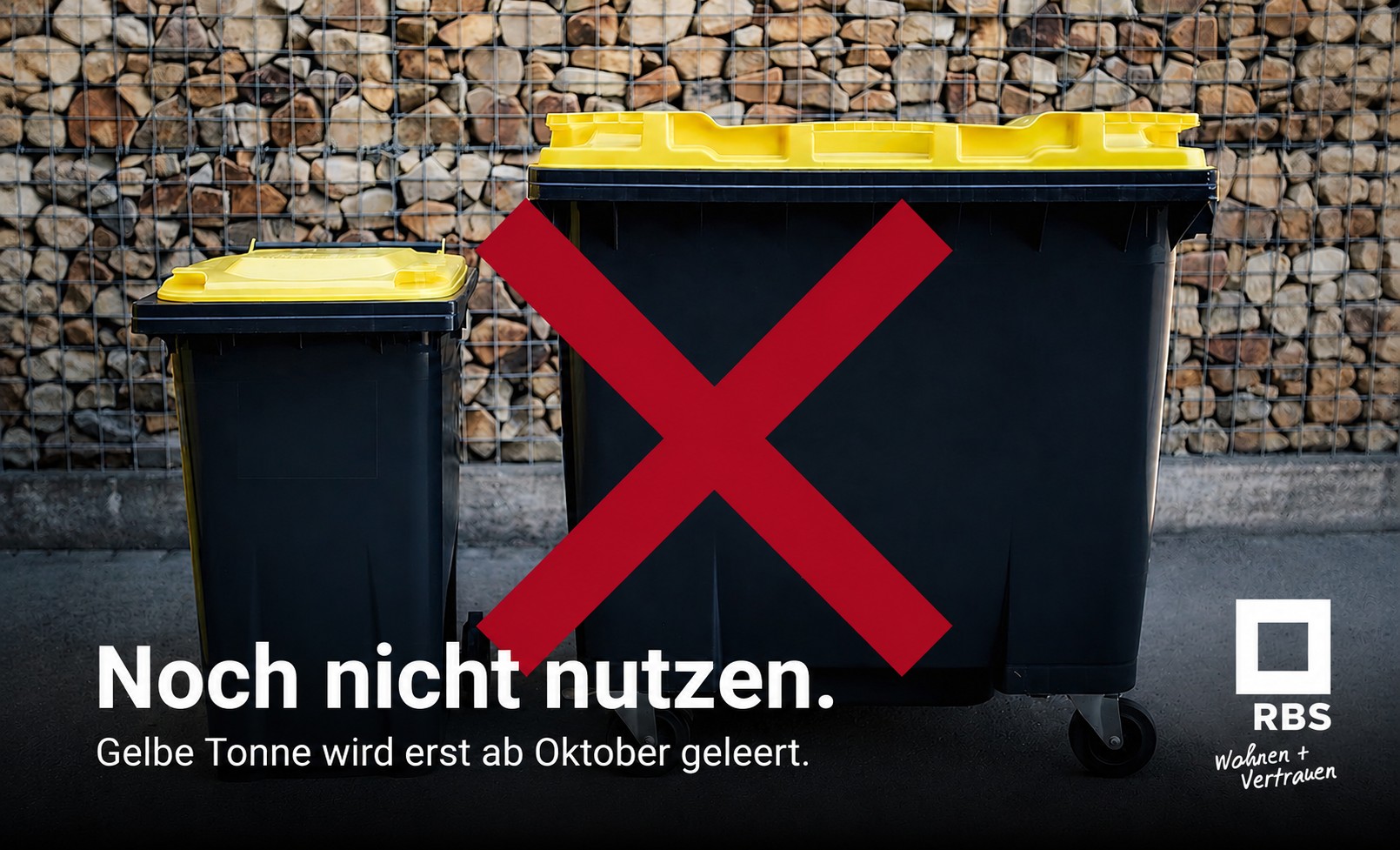 Bitte Gelbe Säcke weiter nutzen!